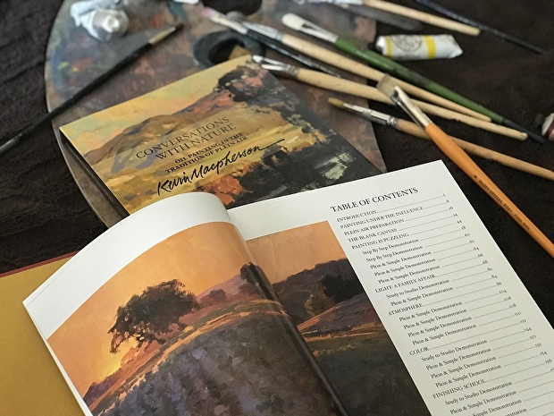 Kevin Macpherson - Book - CONVERSATIONS WITH NATURE: OIL PAINTING IN THE  TRADITION OF PLEIN AIR, Book