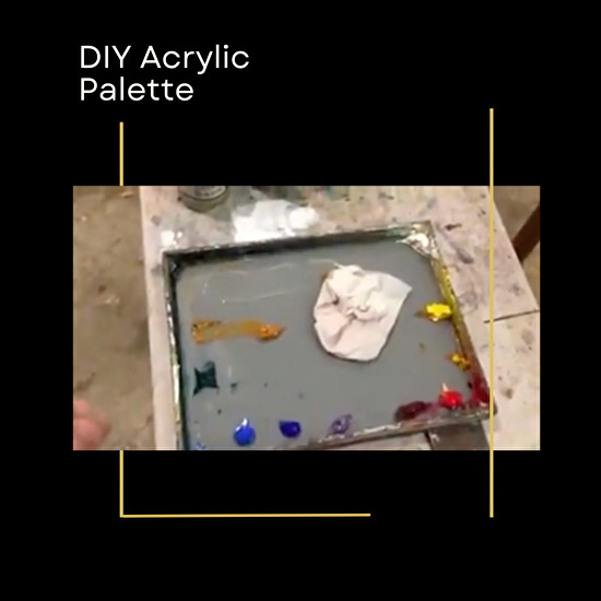 How to set up an acrylic palette. 