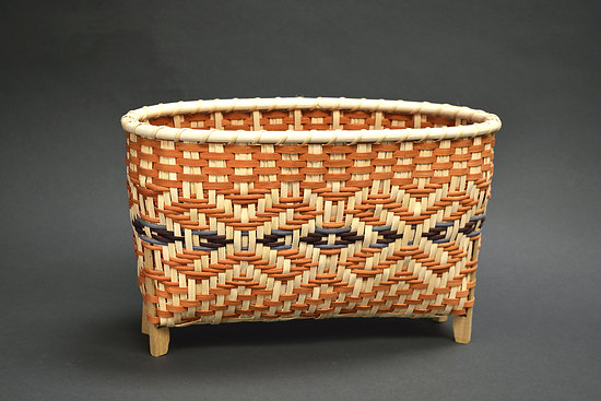 Shirley Eichten Albrecht - Work Detail: Scottish Yarn Basket - 12