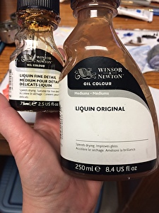Winsor & Newton Liquin Original Medium 250ml 8.4-oz bottle