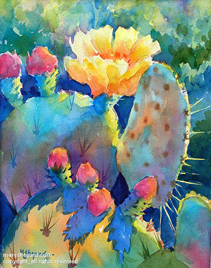 Mary Shepard - Work Detail: CACTUS COLORS