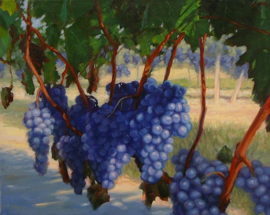 On The Vine Painting by Darice Machel McGuire - Pixels