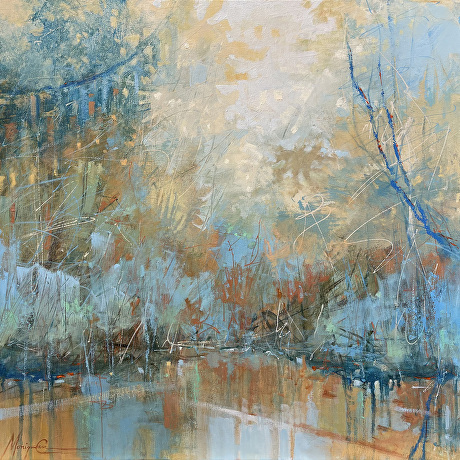 Monique Carr - Workshop - Abstract Landscape OIL AND COLD WAX