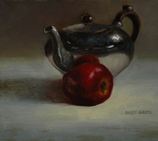 pencil sketch drawing still life apple training and carafe  Stock Image   Everypixel