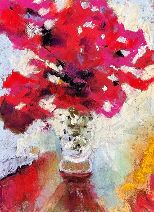 Neva Rossi - Workshop - Learn to Paint Florals in Pastel