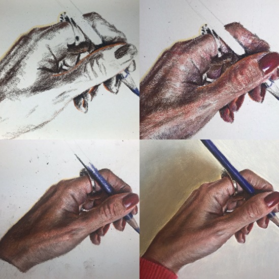Realistic Color Pencil portrait with drawing video | Upwork