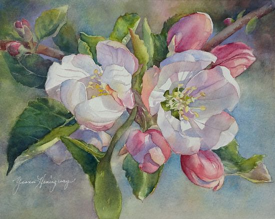 Apple Blossoms, Hemingway, Yvonne