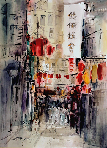 Sterling Edwards - Portfolio of Works: Original Abstract Watercolors