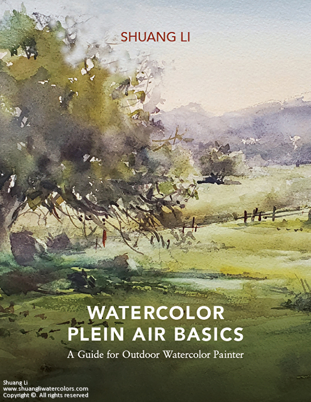 Shuang Li - Book - NEW: Watercolor Plein Air Basics - A Guide to