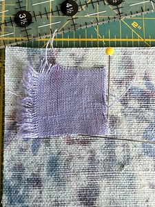 Helen Hallows Studio - What is slow stitch? It's hand stitching with  fabrics that are often found, or repurposed. You create an intuitive  collage of fabrics, then use a simple hand stitch