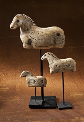 ancient horse sculpture