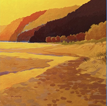Mark Mehaffey: Paint Acrylic Landscapes - Understanding Sun & Shadow 