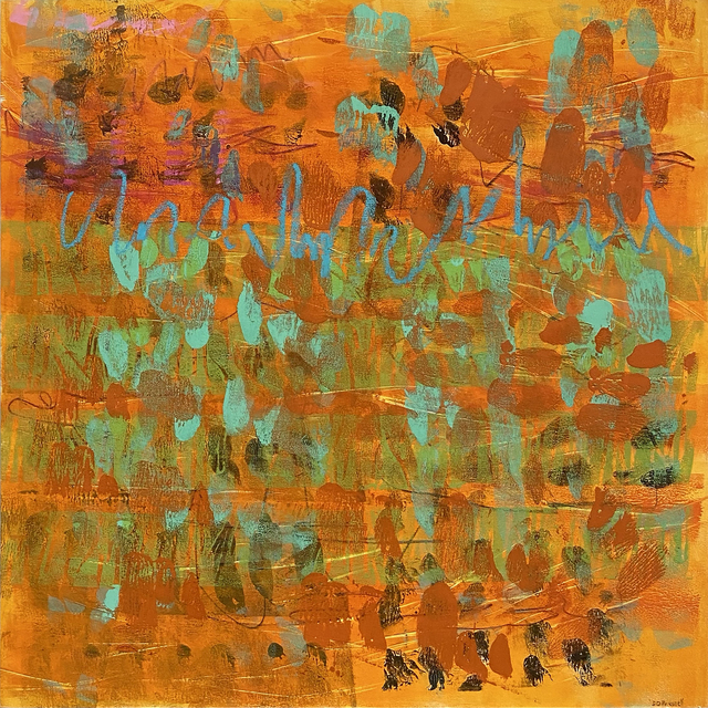 Intro to Cold Wax And Oil Paint Abstracts, DENISE LOVE