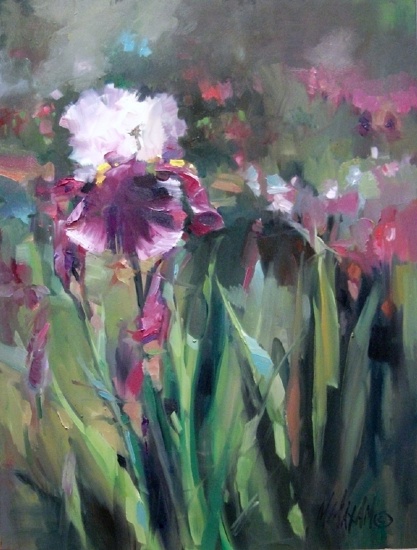 Mary Maxam - Work Detail: Iris Garden
