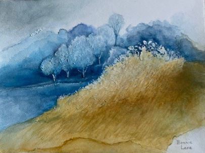 Detailed Watercolour Landscapes with Masking Fluid