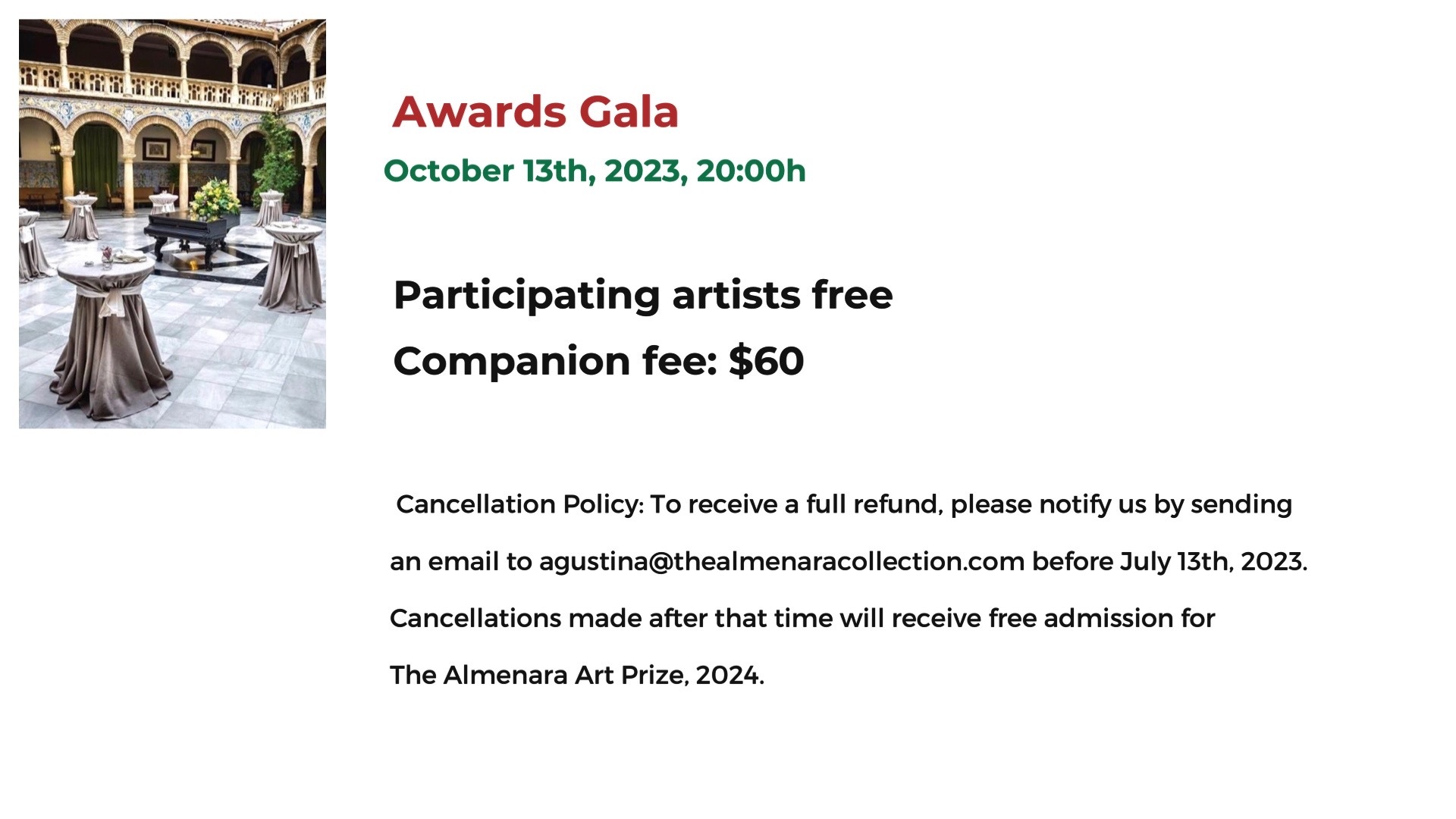 The Almenara Collection - Page - The Almenara Art Prize Awards Gala and  Painting Demonstration