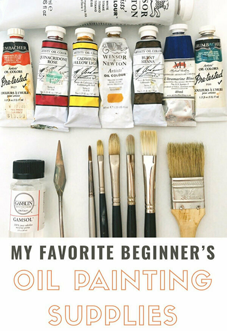 6 Things every beginner needs to know about oil painting brushes